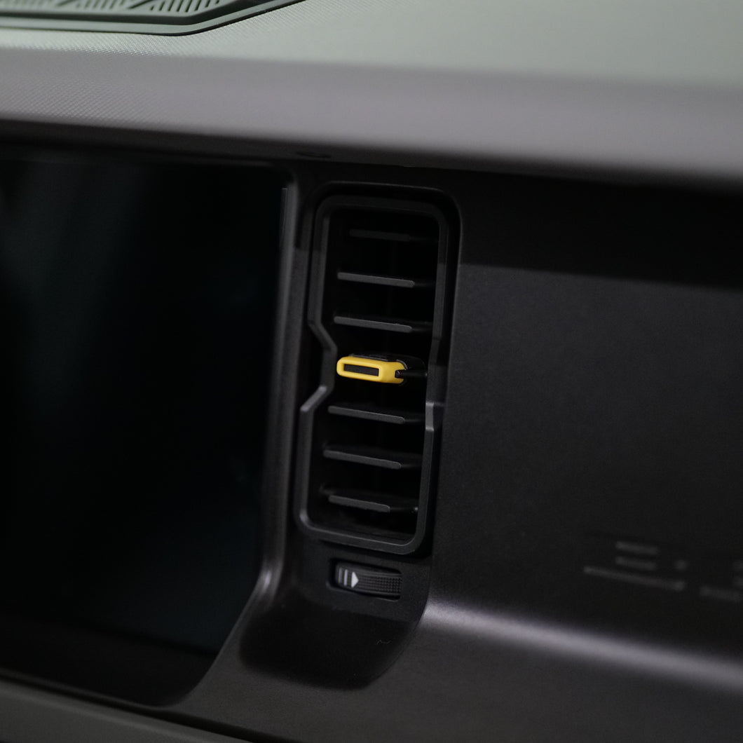 YELLOW - Set of 4 2021+ Ford Bronco Vent Clip/Tab Replacement